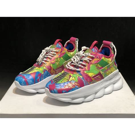 versace fluo barocco shoes|Versace Chain Reaction Fluo Barocco (Women's) .